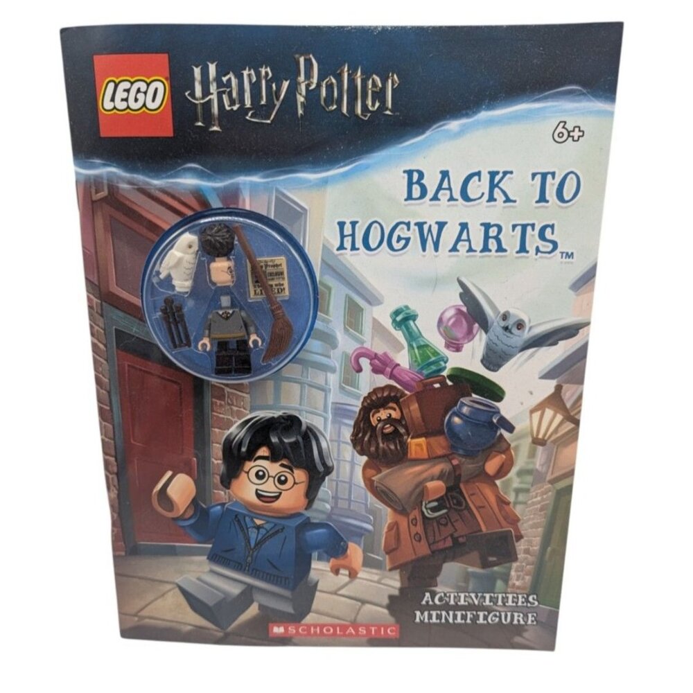 Back to Hogwarts LEGO Harry Potter Activity Book with Minifigure